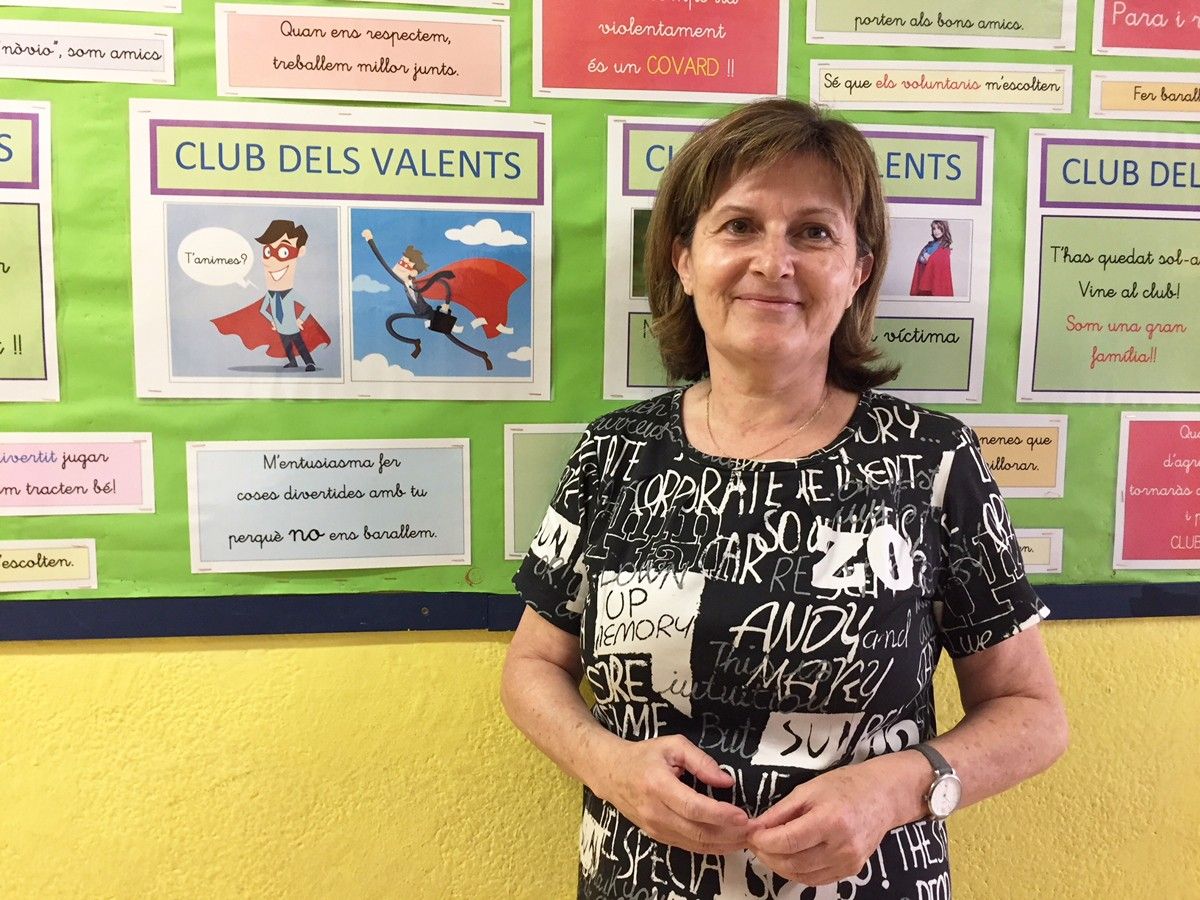 Núria Marín, directora de l'escola Mare de Déu de Montserrat de Terrassa