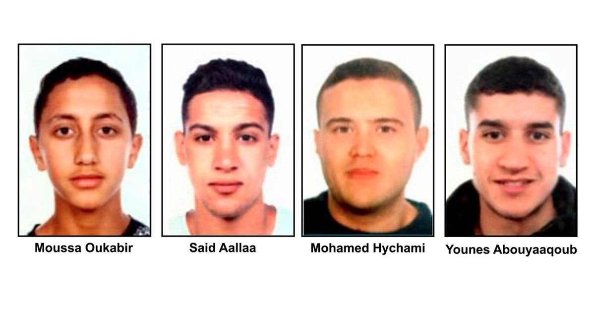Els quatre presumptes fugitius que busquen els Mossos