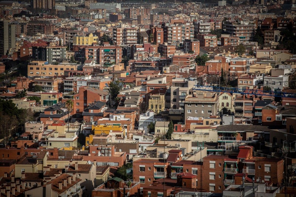 Vista de Barcelona, en imatge d'arxiu