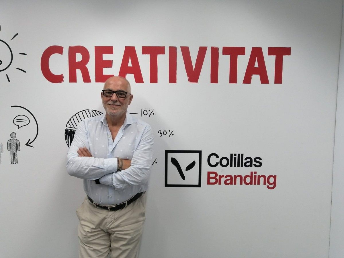 El CEO i fundador de Colillas Branding, Miguel Ángel López Colillas