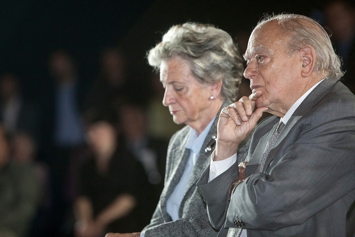 Marta Ferrusola i Jordi Pujol, en una imatge d'arxiu