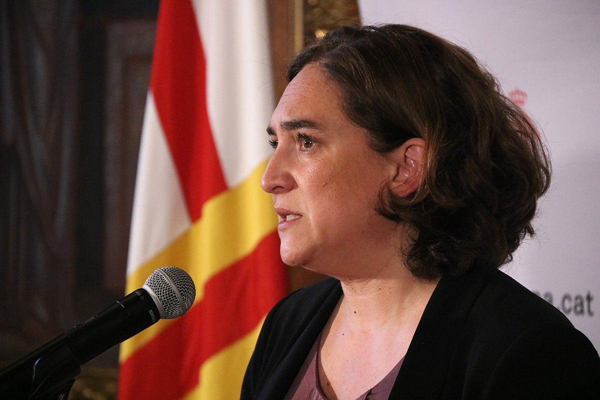 L'alcaldessa de Barcelona, Ada Colau, en una imatge d'arxiu