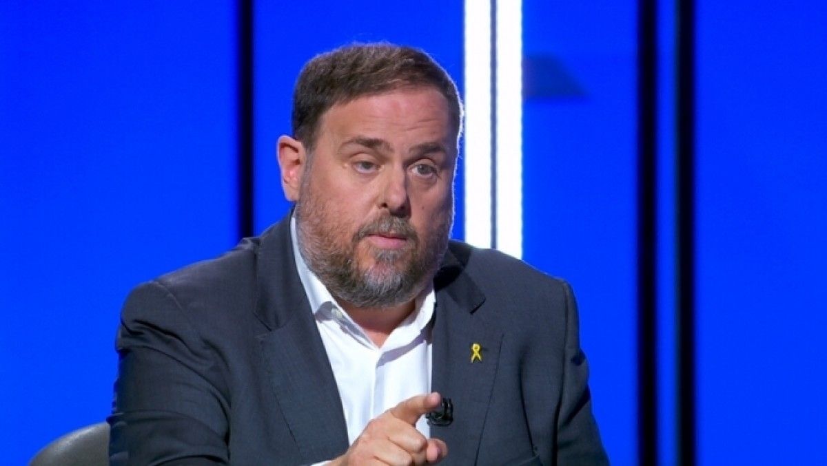 Oriol Junqueras, a TV3
