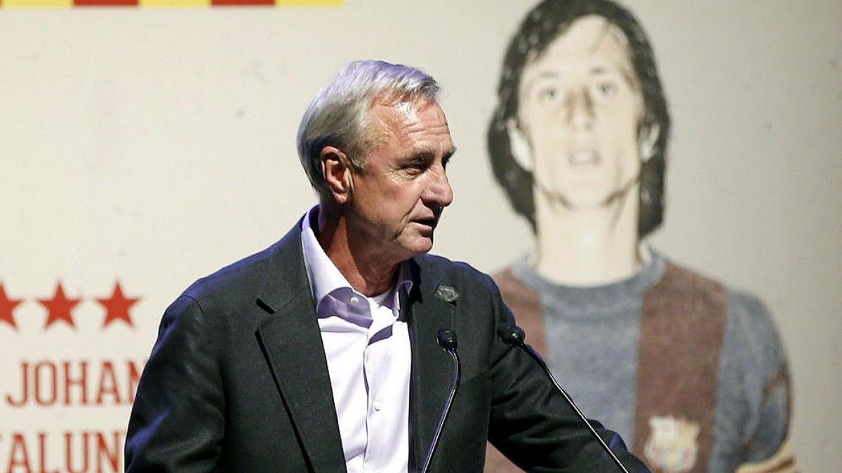 Johan Cruyff, mite i llegenda de la història blaugrana