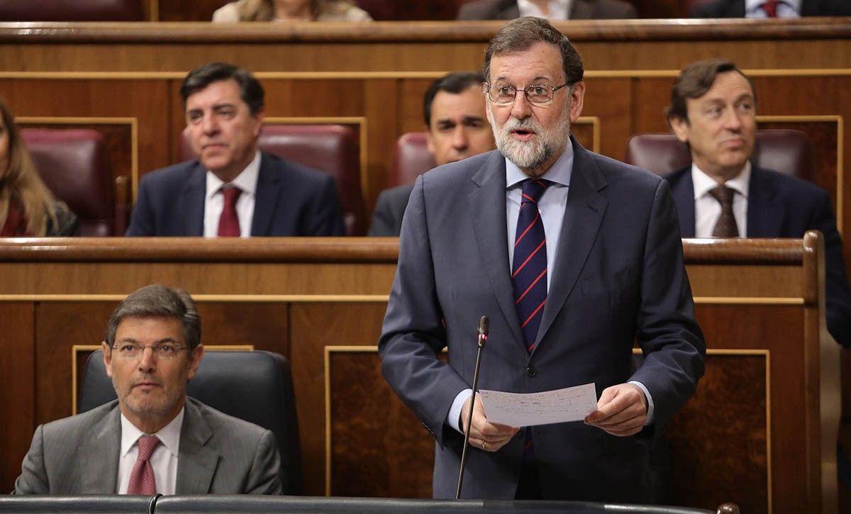 Mariano Rajoy, al Congrés dels Diputats