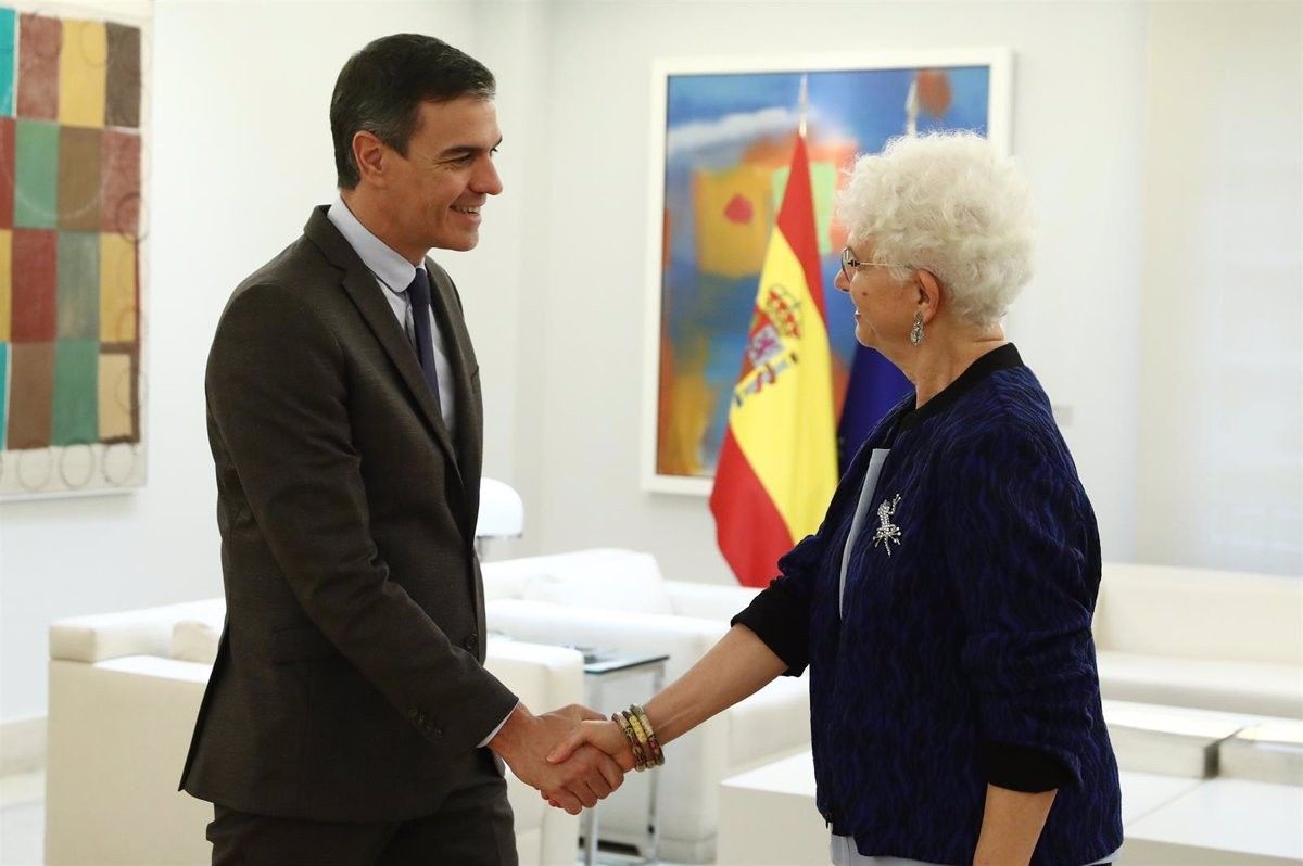 Pedro Sánchez manté una trobada amb l'ambaixadora d'Israel a l'Estat a la Moncloa