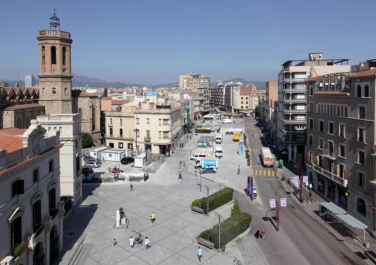 El Passeig de la Plaça Major de Sabadell