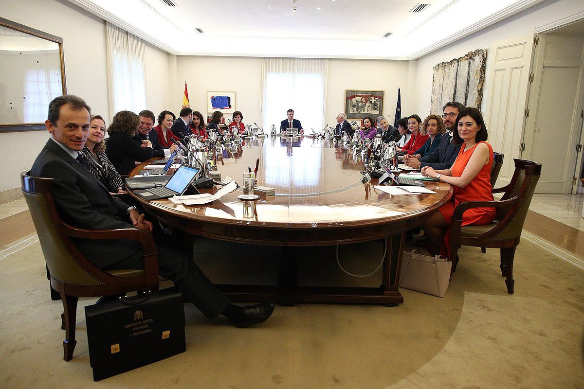 El flamant consell de ministres de Pedro Sánchez