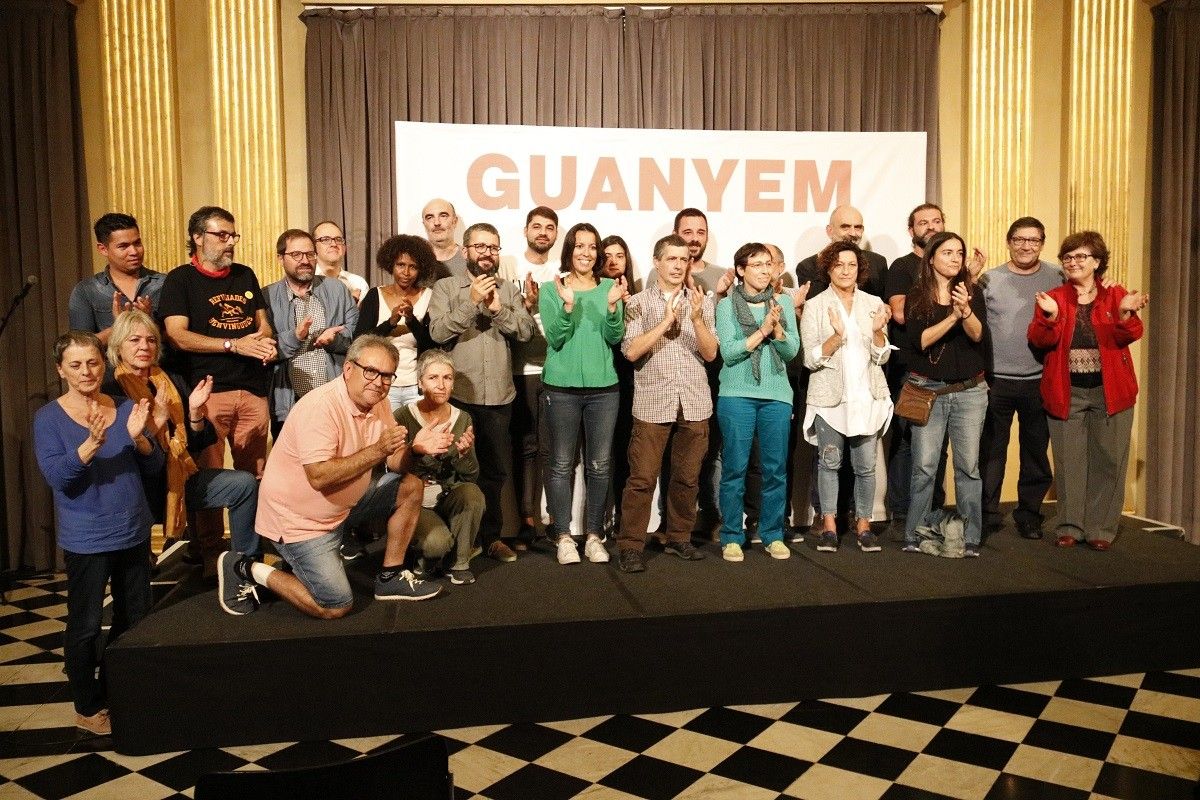 La candidatura de Guanyem Girona