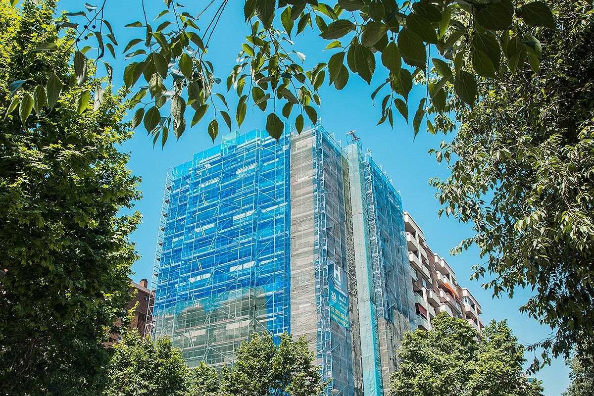 Bloc de pisos a l'Eixample de Barcelona