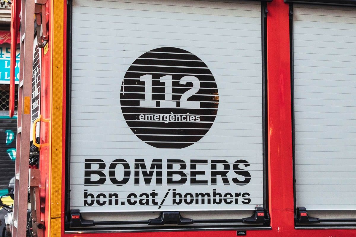 Almenys cinc dotacions dels Bombers treballen a la zona