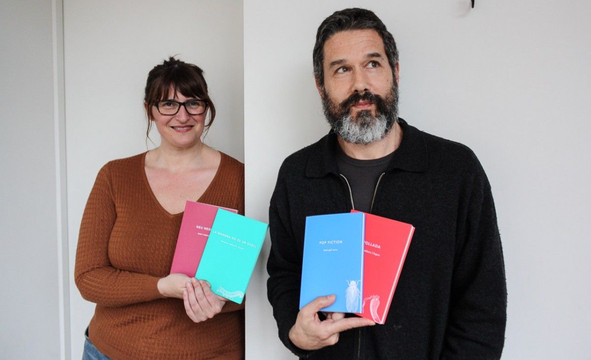 Ester Andorrà i Marc Romera, fundadors de LaBreu Edicions