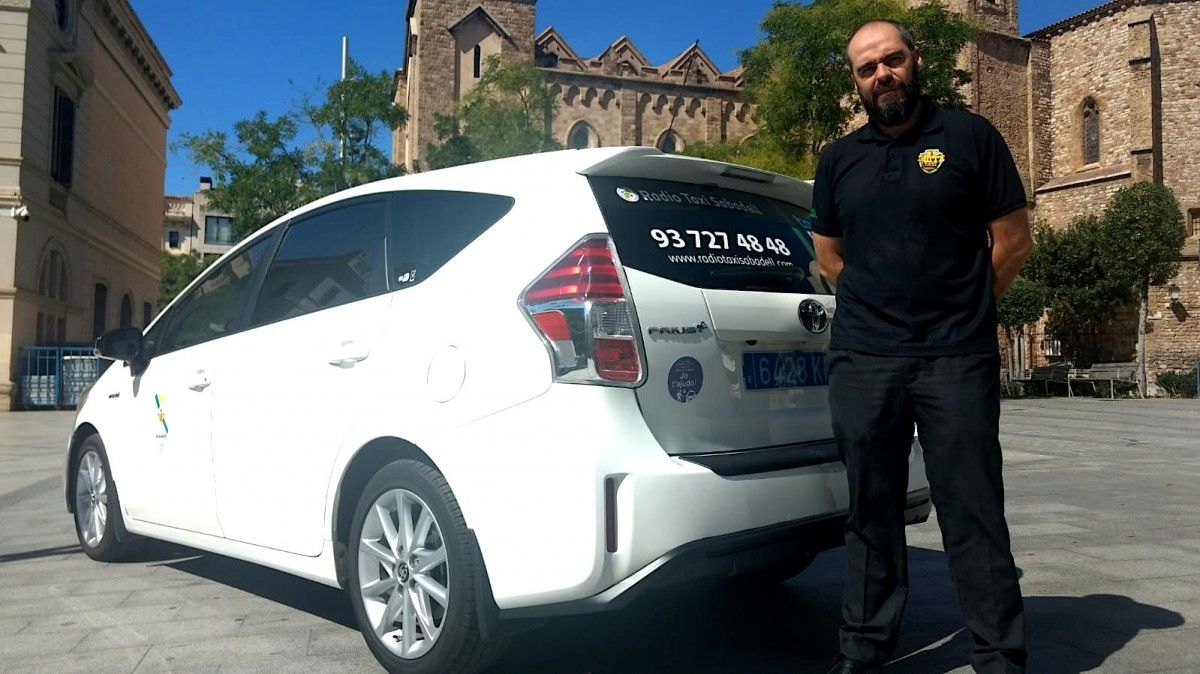 Magno Castillo, president d'Elite Taxi Sabadell