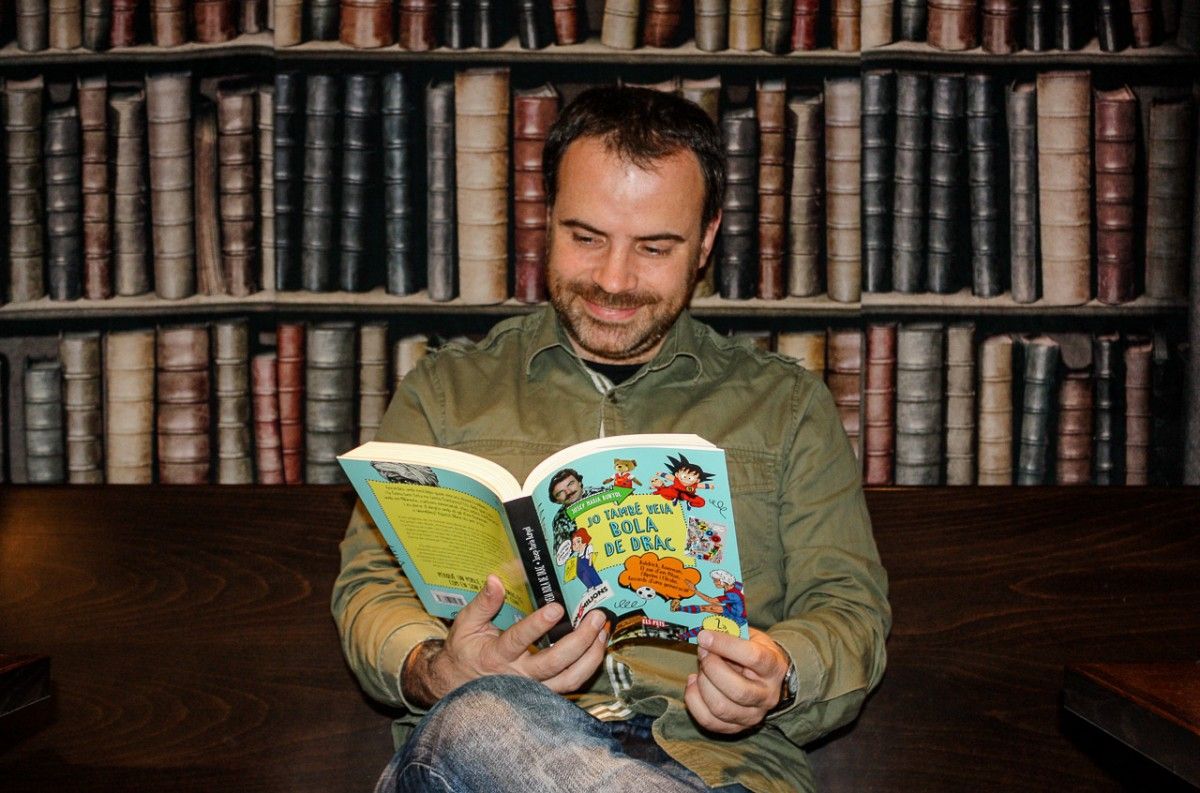 Josep Maria Bunyol, l'autor del llibre «Jo també veia Bola de drac»