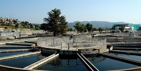 Estació de tractament d’aigua potable (ETAP) del Llobregat.