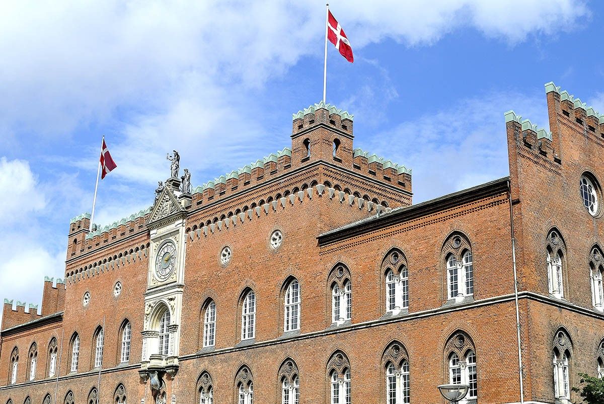 Edifici de l'Ajuntament d'Odense, ciutat on se celebra la jornada de Diplocat