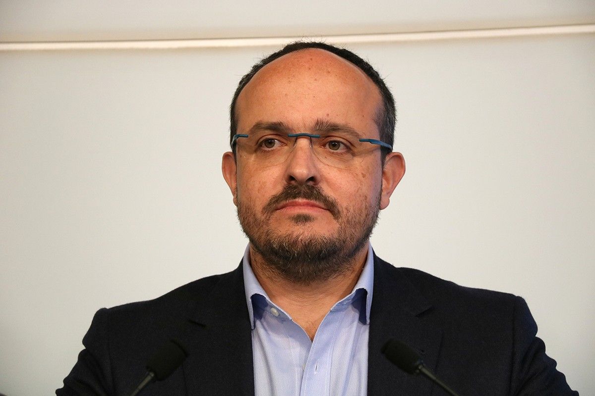 El portaveu parlamentari del PP, Alejandro Fernández