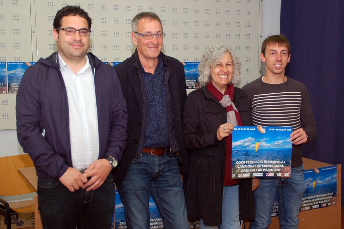 Presentació de la Copa Federació Espanyola i Campionat Internacional Open Fai de Parapent al Berguedà