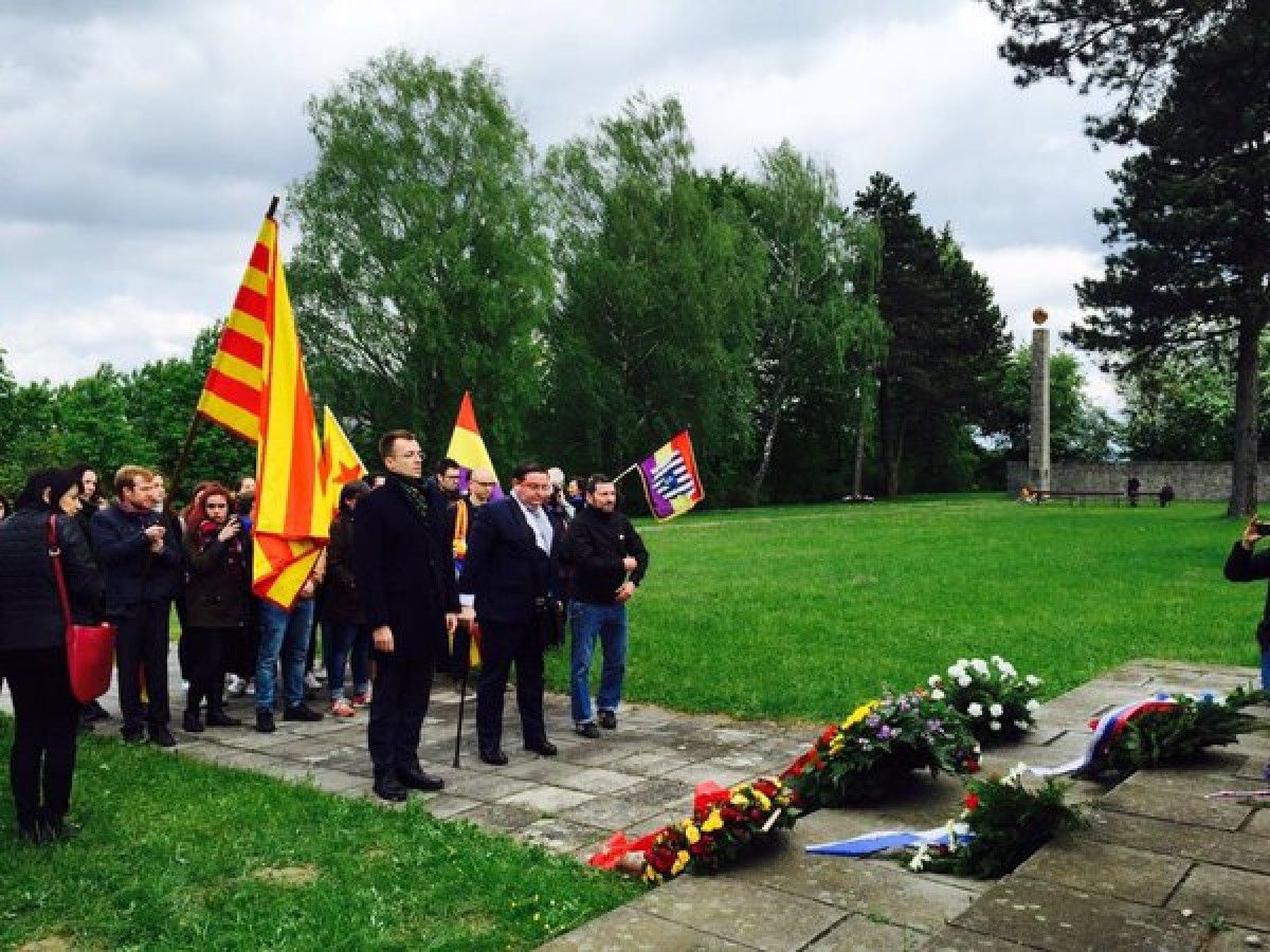Homenatge als catalans morts a Mauthausen