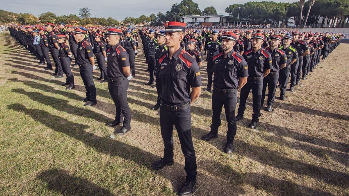 Graduació d'una nova promoció dels Mossos d'Esquadra