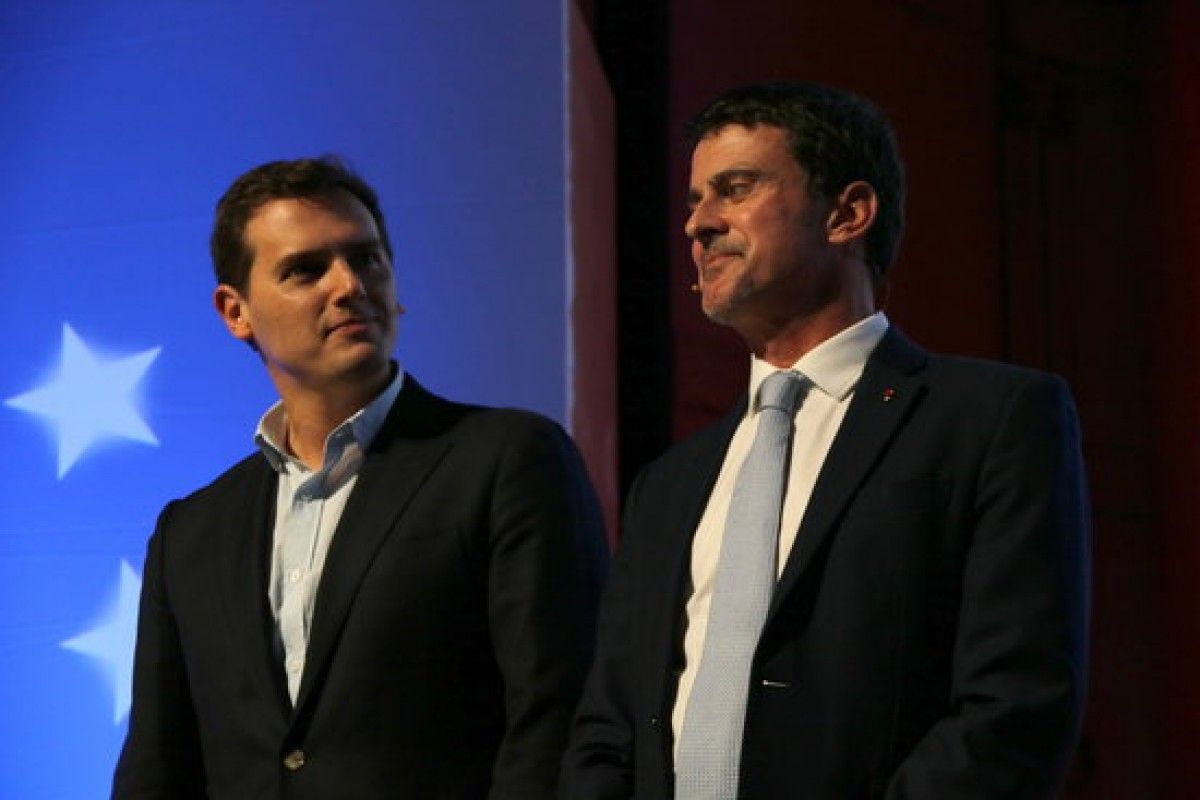 Albert Rivera i Manuel Valls