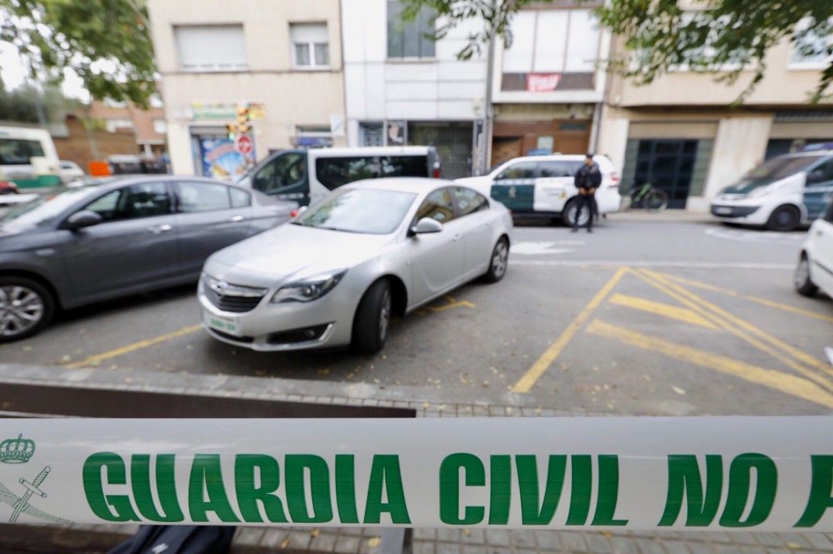 L'operatiu de la Guàrdia Civil a Sabadell