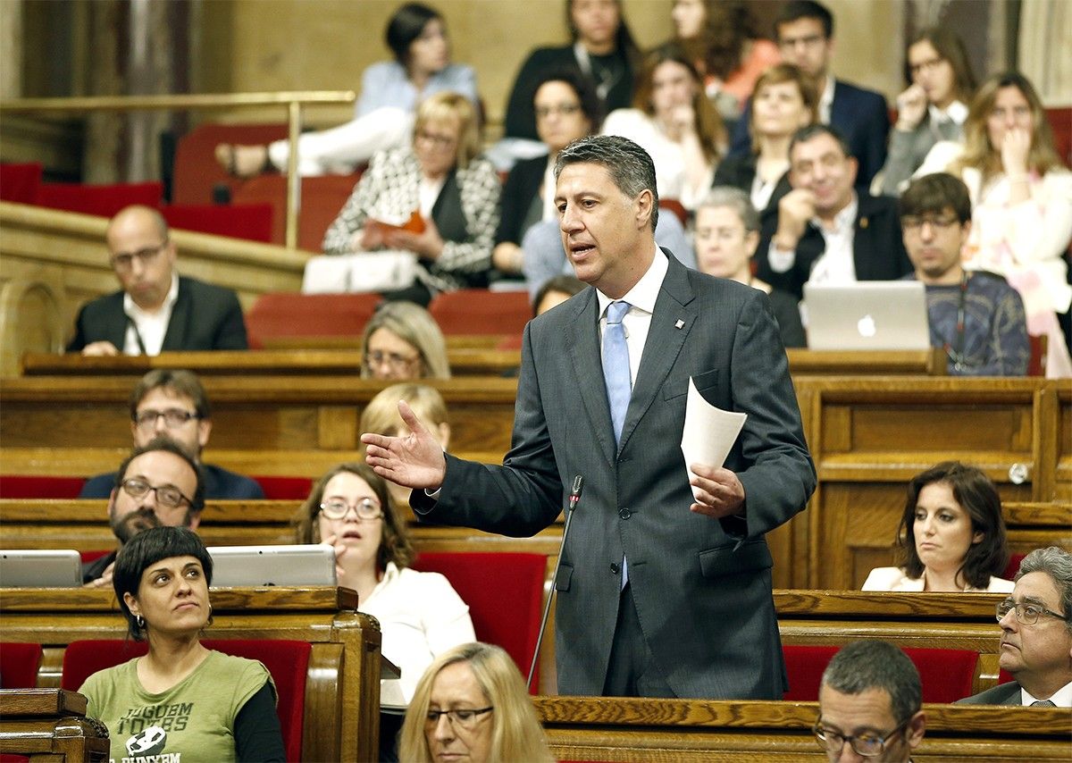 Xavier García Albiol, aquest dimecres al Parlament