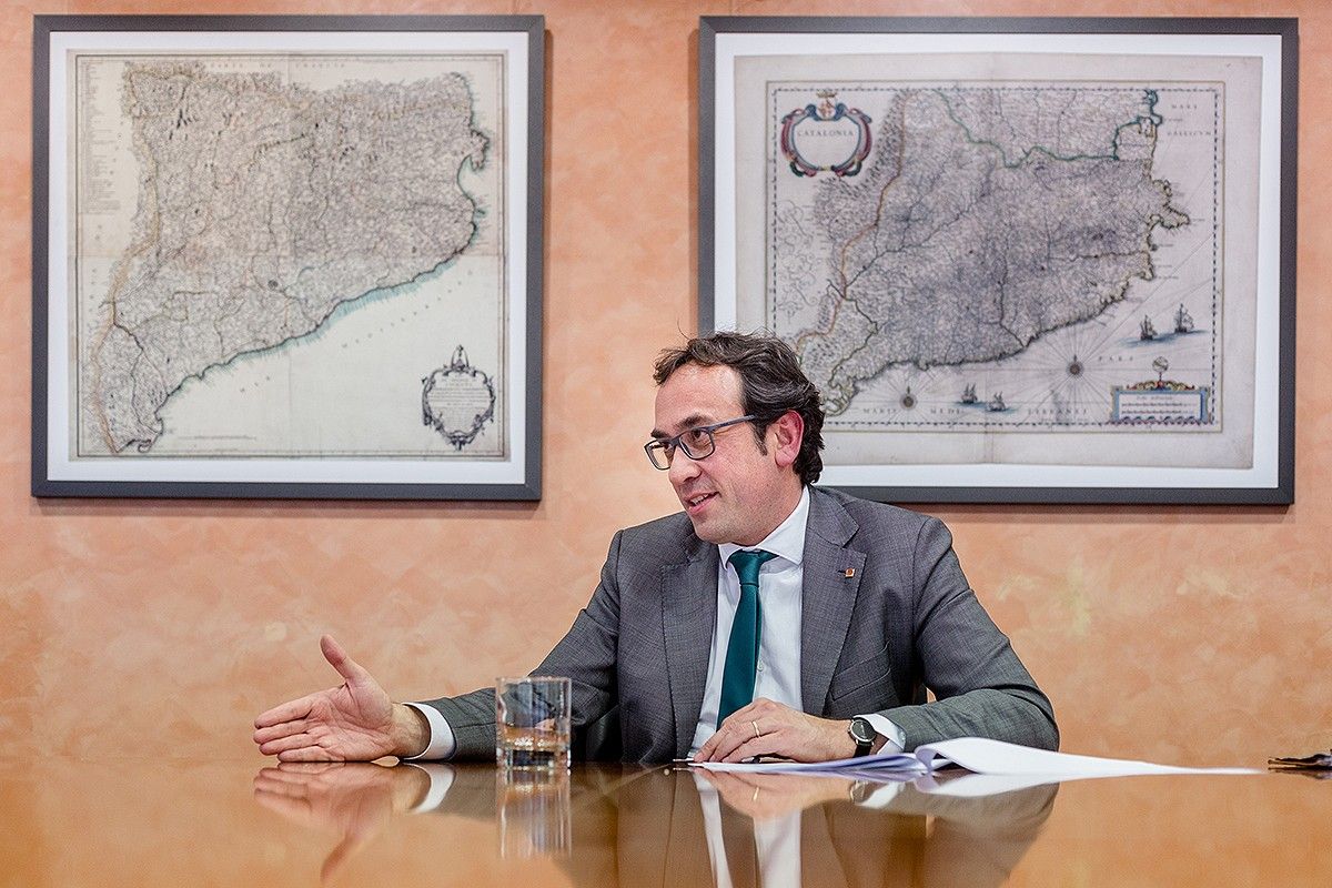 Josep Rull, conseller de Territori i Sostenibilitat