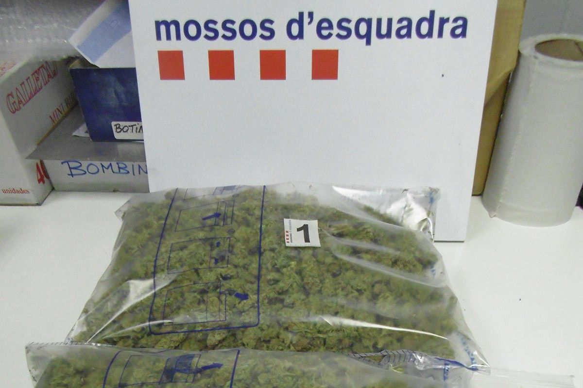 La marihuana comissada.