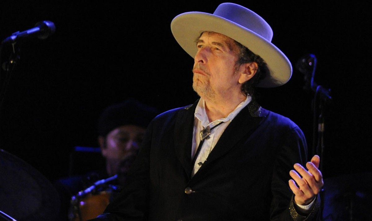 Bob Dylan, en una actuació recent