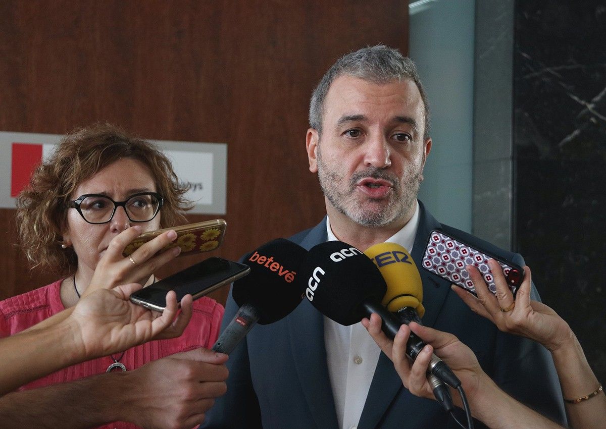 El líder del PSC a l'Ajuntament de Barcelona, Jaume Collboni