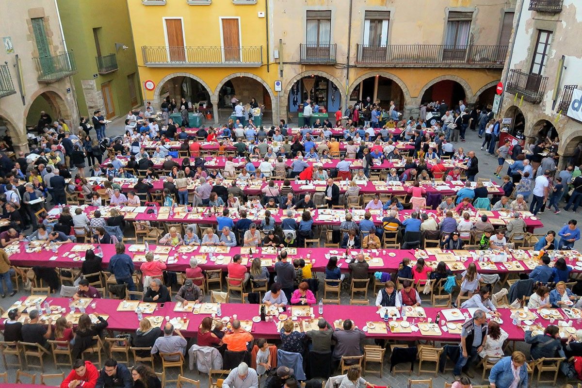 Imatge de l'última edició de l'Atipa't de Tapes de Sant Joan les Abadesses.