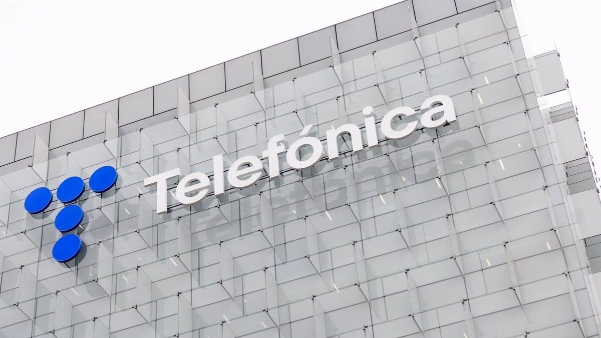 La seu de Telefónica a Madrid