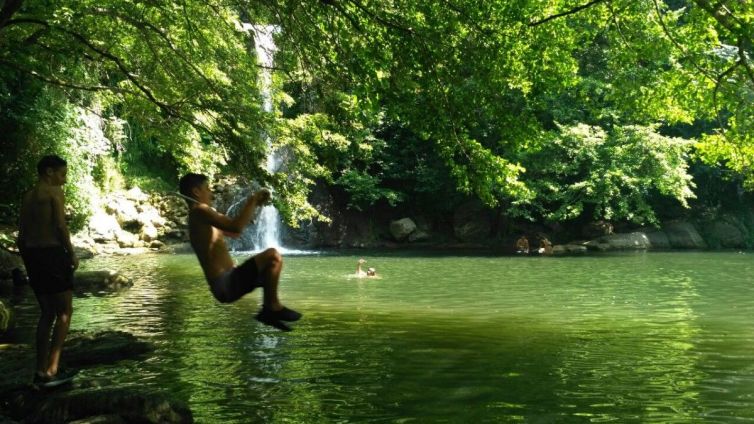 Un gorg de la Garrotxa