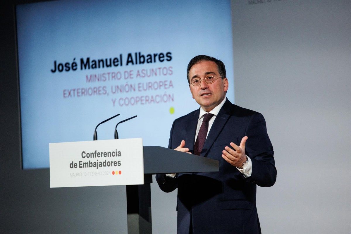 El ministre d'Exteriors, José Manuel Albares, aquest dimecres