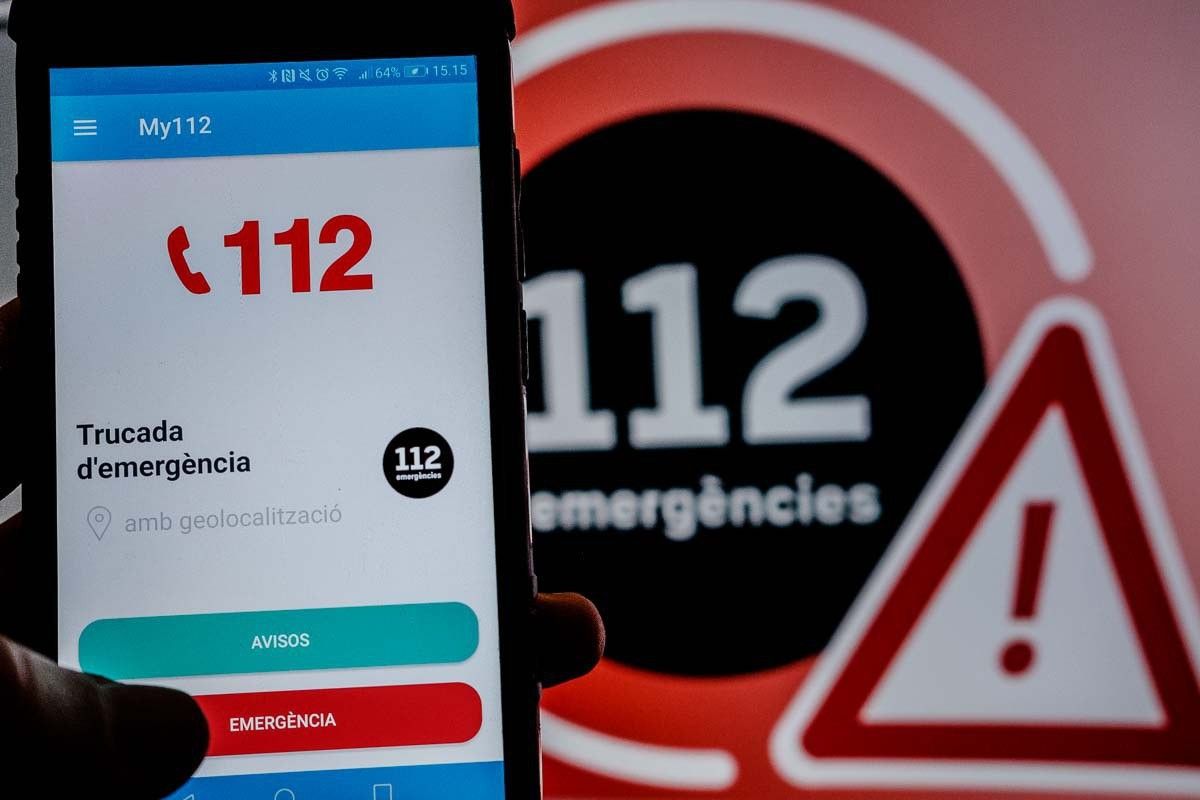 El telèfon d'emergències 112
