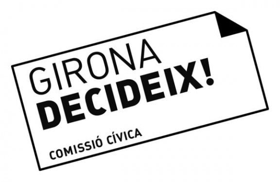 Logotip de Girona Decideix
