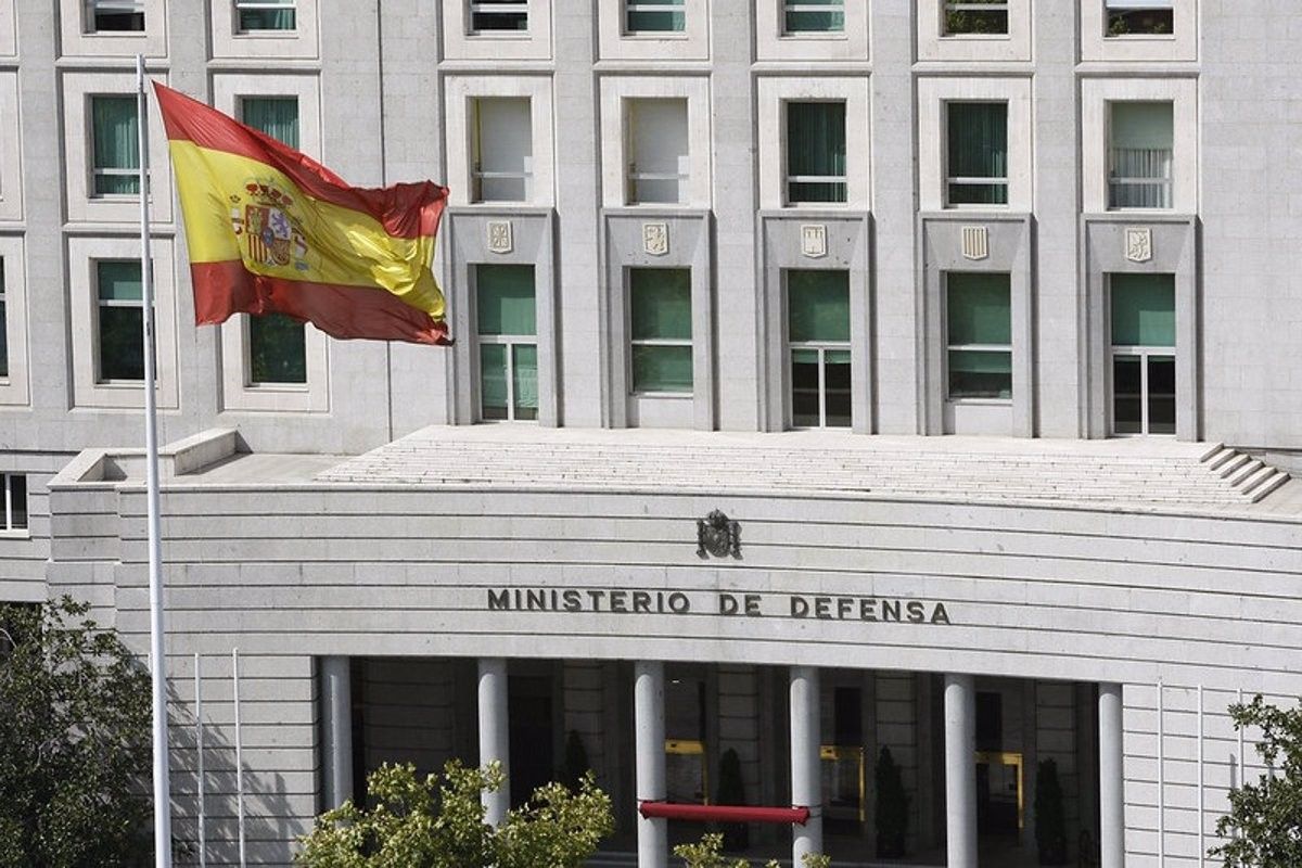 La seu del Ministeri  de Defensa, a Madrid