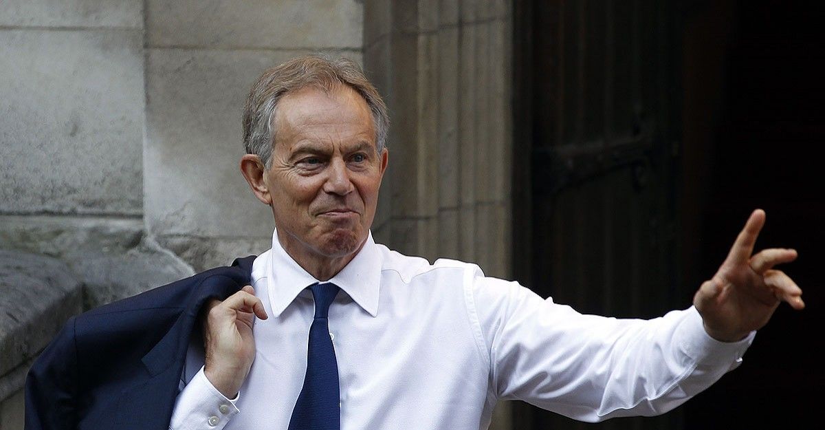 L'exprimer ministre britànic Tony Blair 