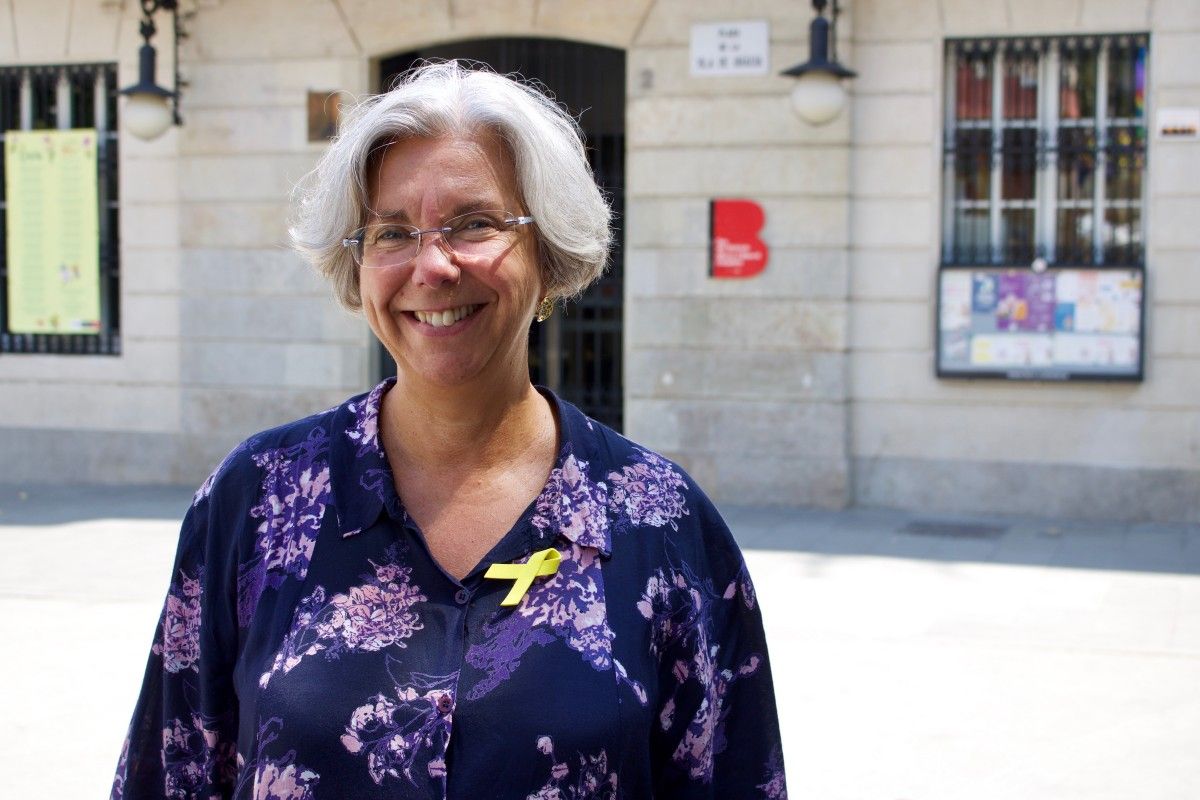 Elena Carreras, pregonera de la Festa Major de Gràcia.