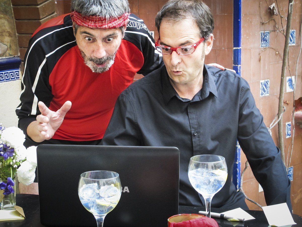 Jep Barceló i Carles Prats en una imatge promocional