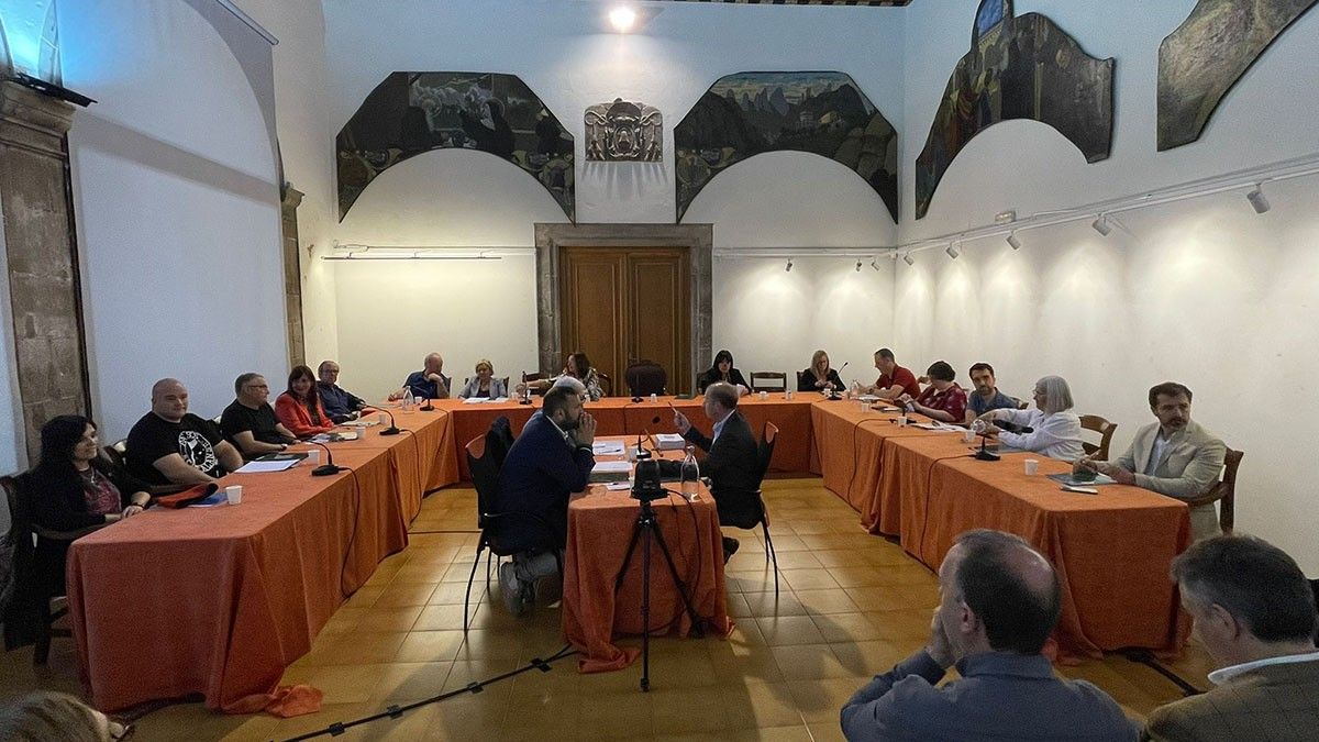 Imatge d'arxiu del ple municipal de Ripoll