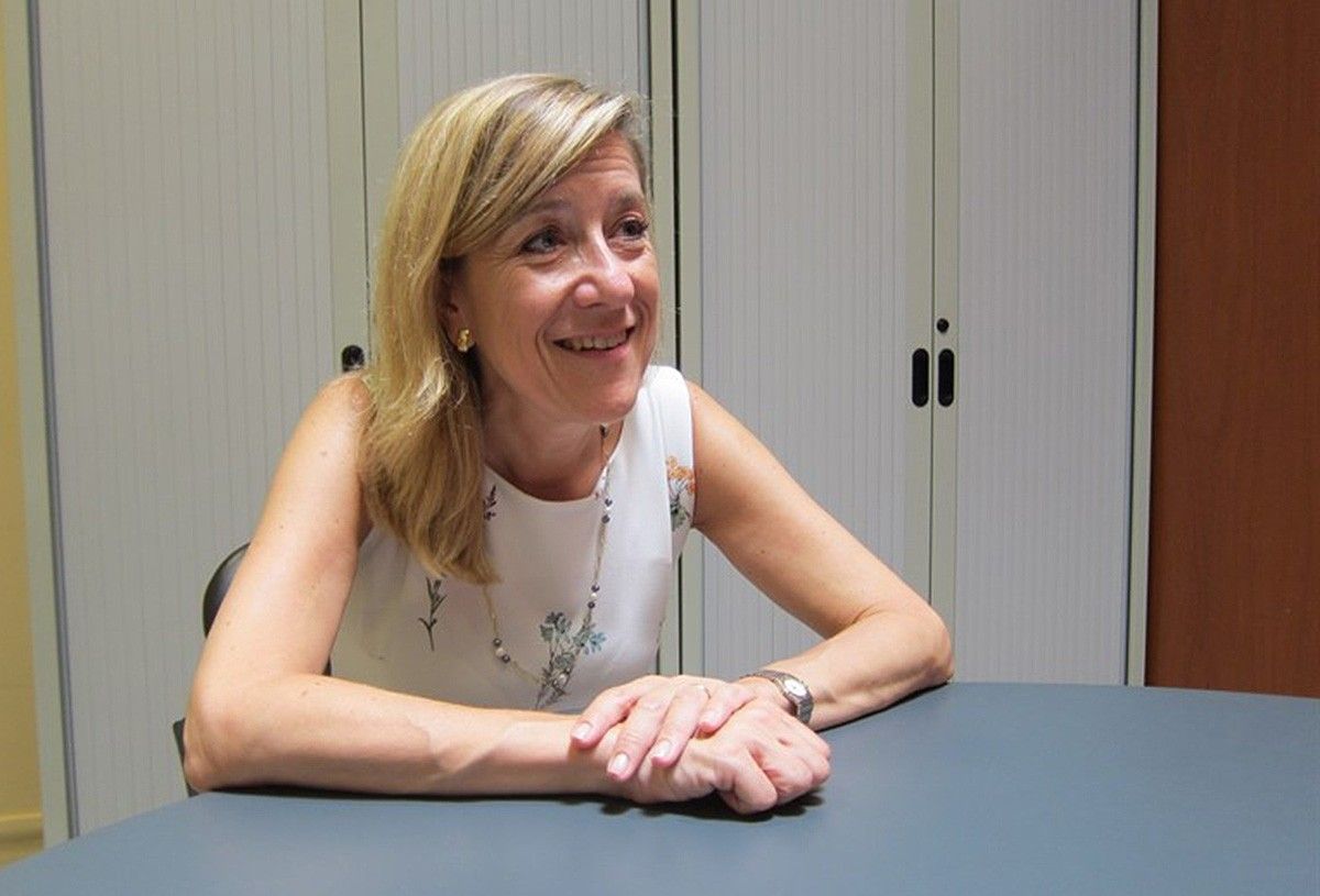 La presidenta de l'AMI i alcaldessa de Vilanova, Neus Lloveras
