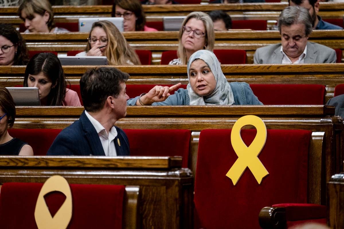 Najat Driouech, al Parlament de Catalunya