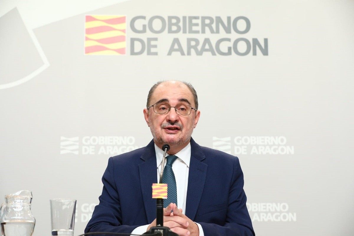 L'expresident de l'Aragó, Javier Lambán