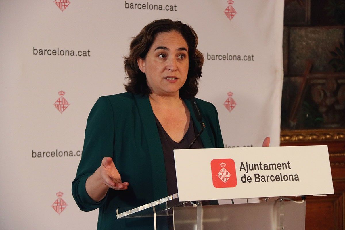L'alcaldessa de Barcelona, Ada Colau, en una imatge d'arxiu