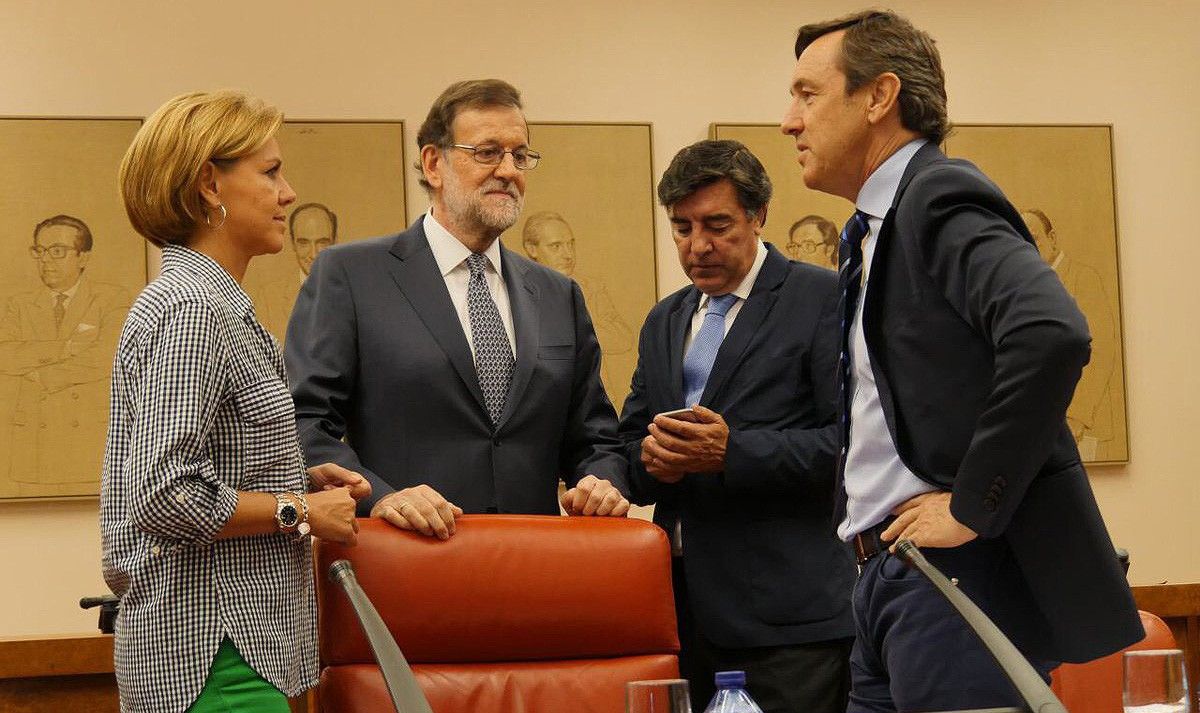 Mariano Rajoy, aquest dilluns al migdia