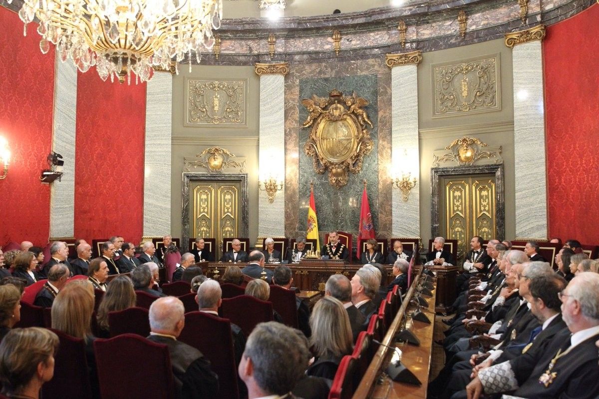 Inauguració de l'any judicial amb la presència de Felip VI
