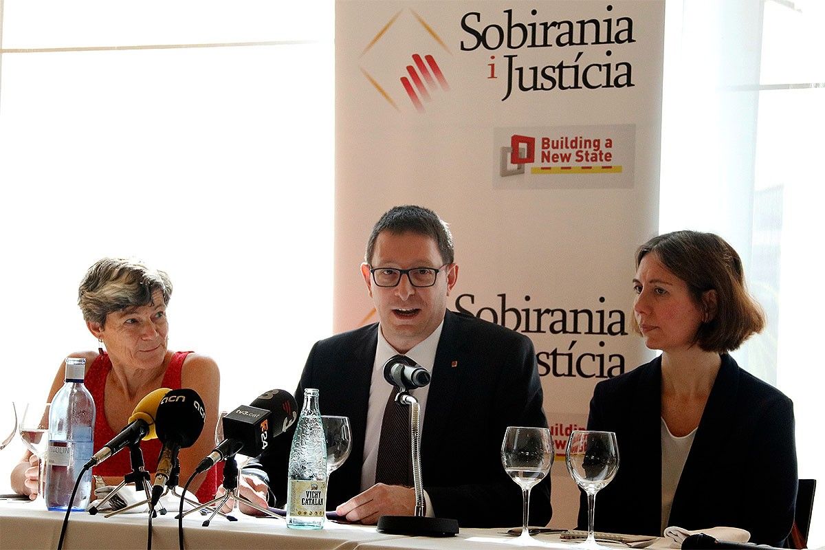 Carles Mundó, a la conferència de Sobirania i Justícia