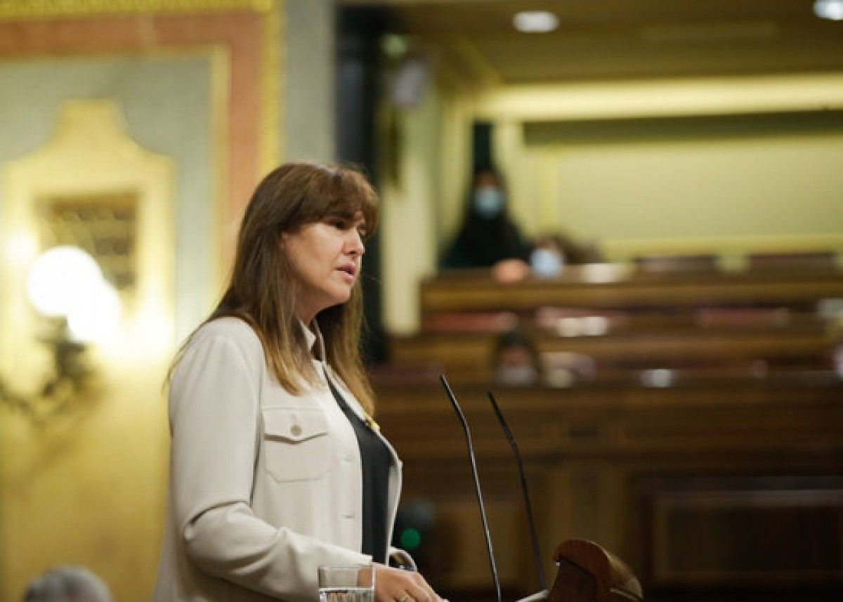 La portaveu de JxCat al Congrés, Laura Borràs, en una imatge d'arxiu